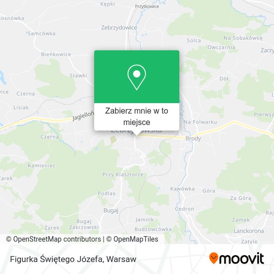 Mapa Figurka Świętego Józefa