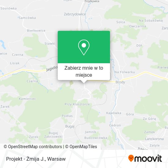 Mapa Projekt - Żmija J.