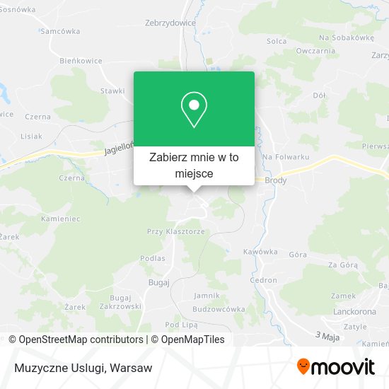 Mapa Muzyczne Uslugi