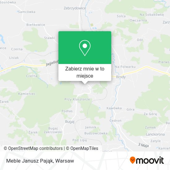 Mapa Meble Janusz Pająk