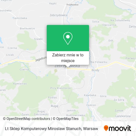 Mapa Lt Sklep Komputerowy Miroslaw Stanuch