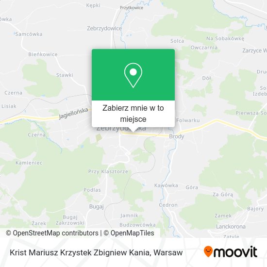 Mapa Krist Mariusz Krzystek Zbigniew Kania