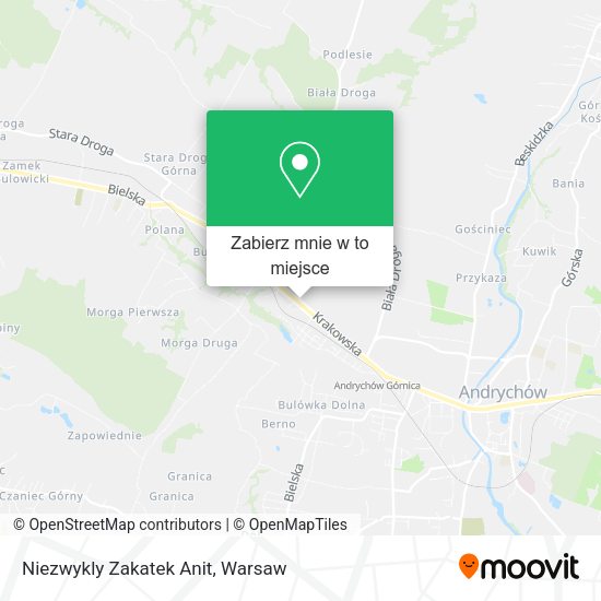 Mapa Niezwykly Zakatek Anit