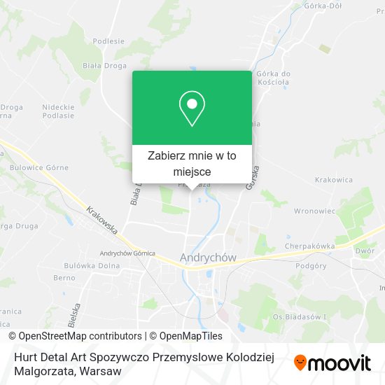 Mapa Hurt Detal Art Spozywczo Przemyslowe Kolodziej Malgorzata