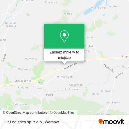 Mapa Ht Logistics sp. z o.o.