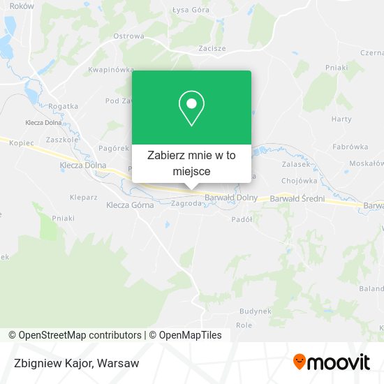 Mapa Zbigniew Kajor