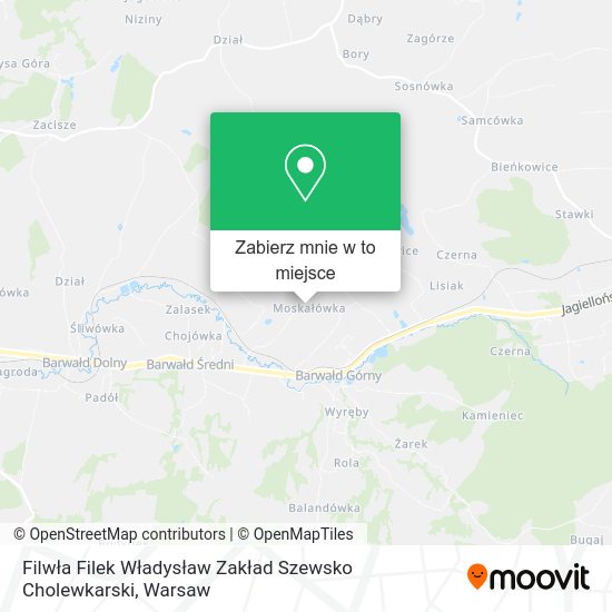 Mapa Filwła Filek Władysław Zakład Szewsko Cholewkarski