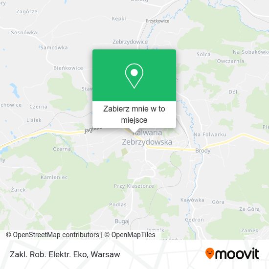 Mapa Zakl. Rob. Elektr. Eko