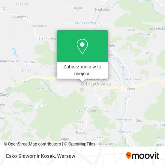 Mapa Esko Sławomir Kosek