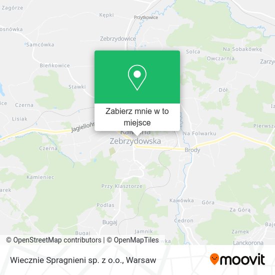 Mapa Wiecznie Spragnieni sp. z o.o.