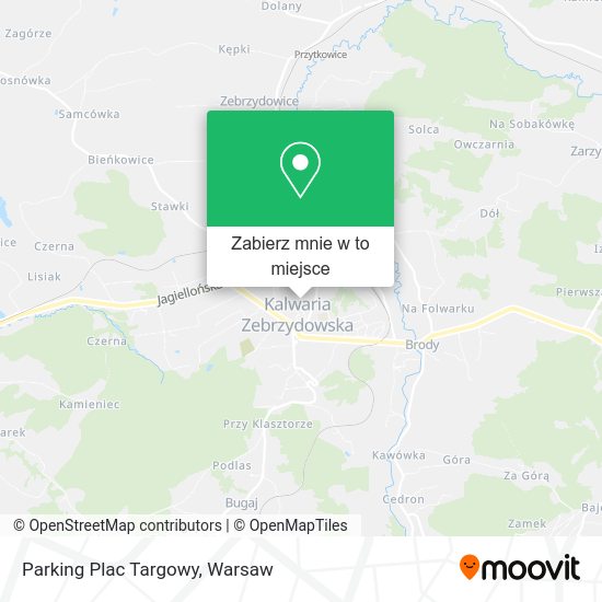 Mapa Parking Plac Targowy