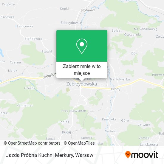 Mapa Jazda Próbna Kuchni Merkury