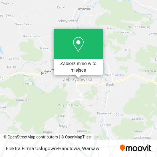 Mapa Elektra Firma Usługowo-Handlowa