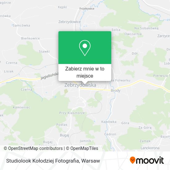 Mapa Studiolook Kołodziej Fotografia