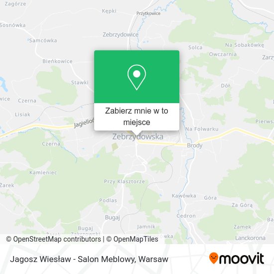 Mapa Jagosz Wiesław - Salon Meblowy