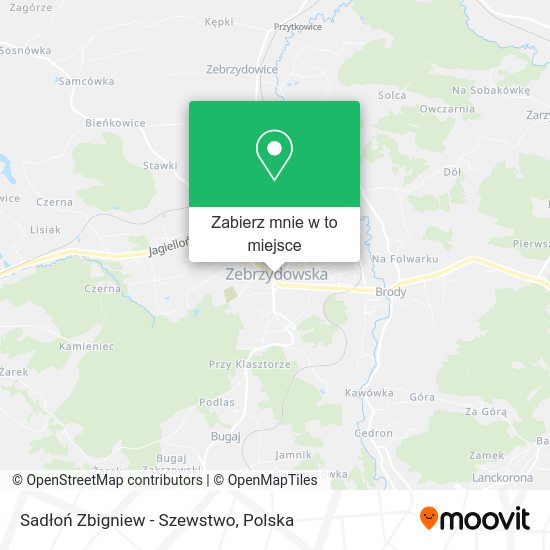 Mapa Sadłoń Zbigniew - Szewstwo