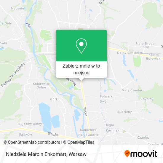 Mapa Niedziela Marcin Enkomart