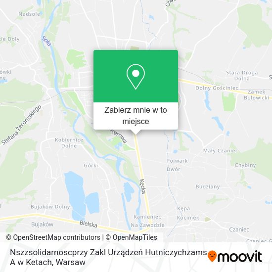 Mapa Nszzsolidarnoscprzy Zakl Urządzeń Hutniczychzams A w Ketach