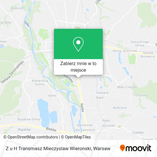 Mapa Z u H Transmasz Mieczyslaw Wieronski