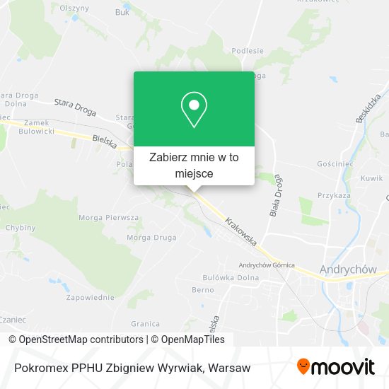 Mapa Pokromex PPHU Zbigniew Wyrwiak