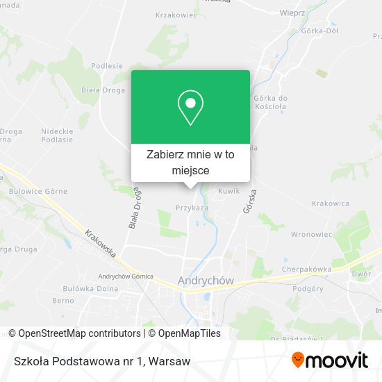 Mapa Szkoła Podstawowa nr 1