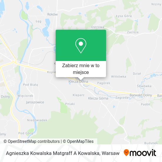 Mapa Agnieszka Kowalska Matgraff A Kowalska