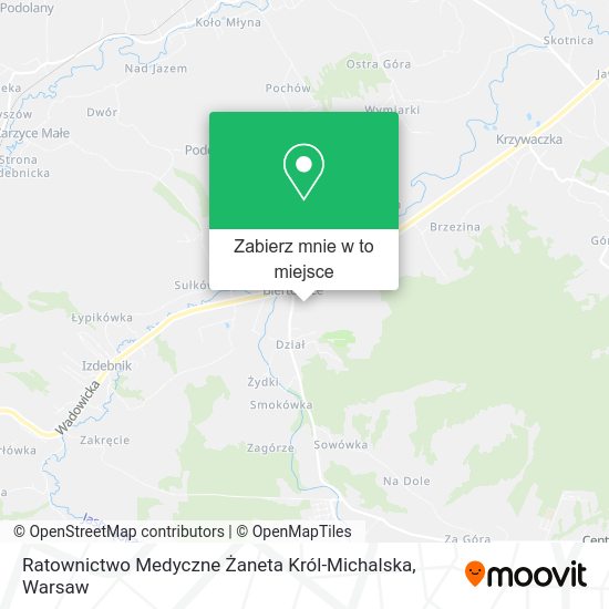 Mapa Ratownictwo Medyczne Żaneta Król-Michalska