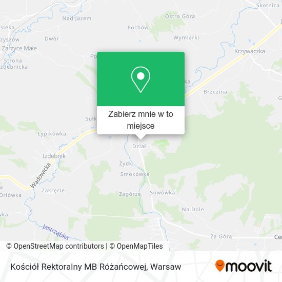 Mapa Kościół Rektoralny MB Różańcowej