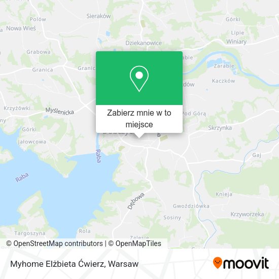 Mapa Myhome Elżbieta Ćwierz