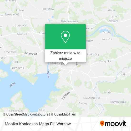 Mapa Monika Konieczna Maga Fit