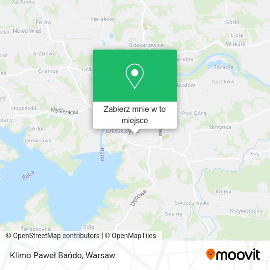 Mapa Klimo Paweł Bańdo