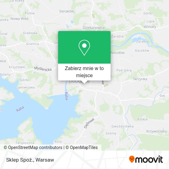 Mapa Sklep Spoż.