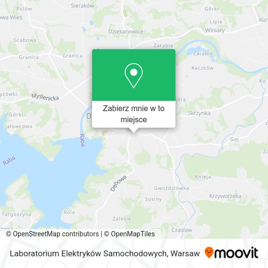 Mapa Laboratorium Elektryków Samochodowych