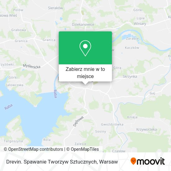 Mapa Drevin. Spawanie Tworzyw Sztucznych