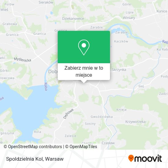 Mapa Spoldzielnia Kol