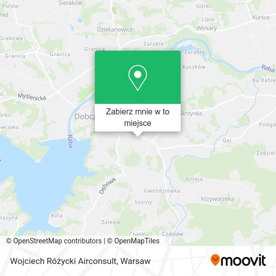 Mapa Wojciech Różycki Airconsult