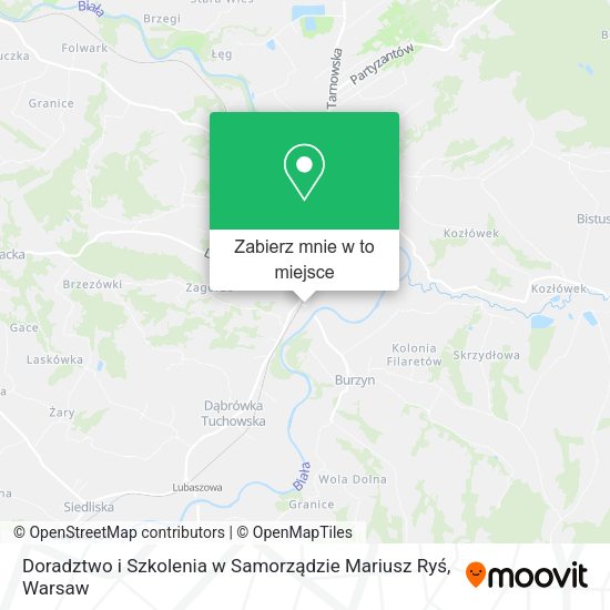 Mapa Doradztwo i Szkolenia w Samorządzie Mariusz Ryś