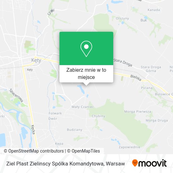 Mapa Ziel Plast Zielinscy Spólka Komandytowa