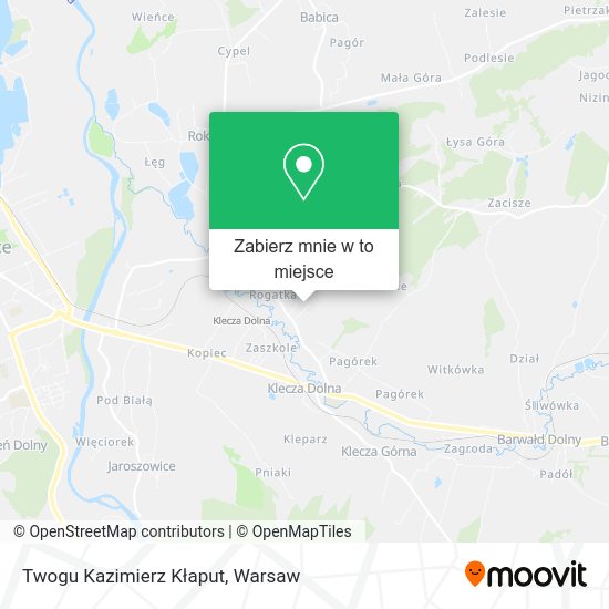 Mapa Twogu Kazimierz Kłaput