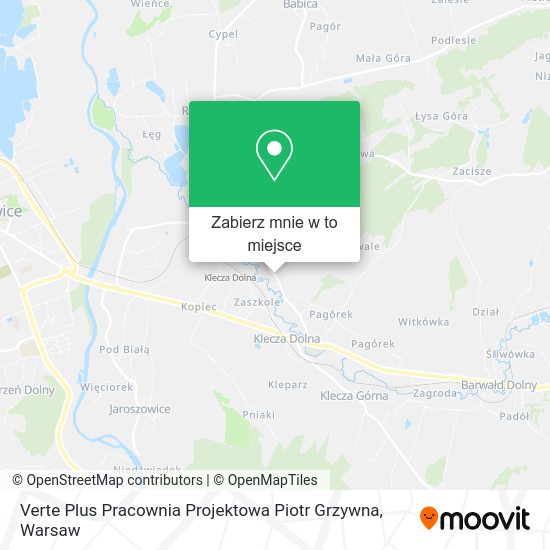 Mapa Verte Plus Pracownia Projektowa Piotr Grzywna