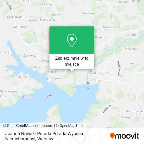 Mapa Joanna Nowak- Porada Porada Wycena Nieruchomości