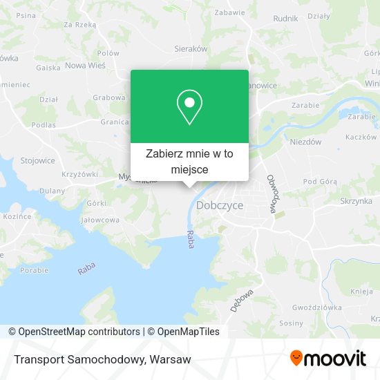 Mapa Transport Samochodowy