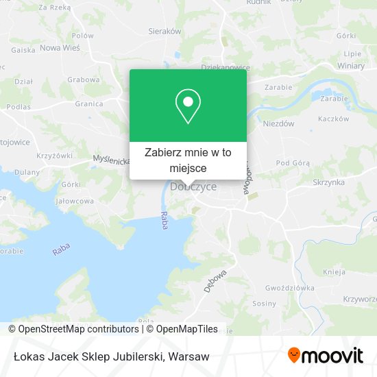 Mapa Łokas Jacek Sklep Jubilerski