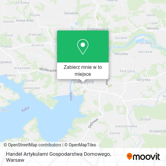 Mapa Handel Artykulami Gospodarstwa Domowego