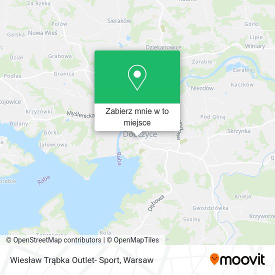 Mapa Wiesław Trąbka Outlet- Sport