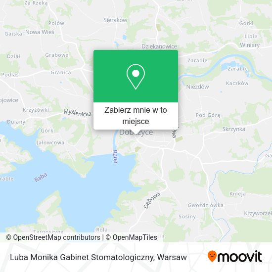 Mapa Luba Monika Gabinet Stomatologiczny