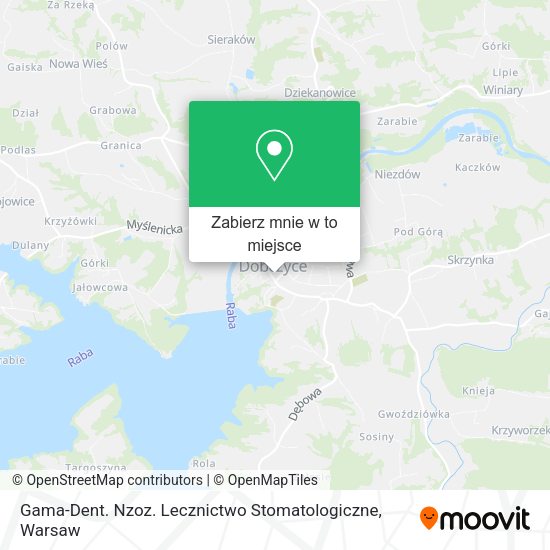 Mapa Gama-Dent. Nzoz. Lecznictwo Stomatologiczne