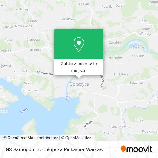 Mapa GS Samopomoc Chłopska Piekarnia