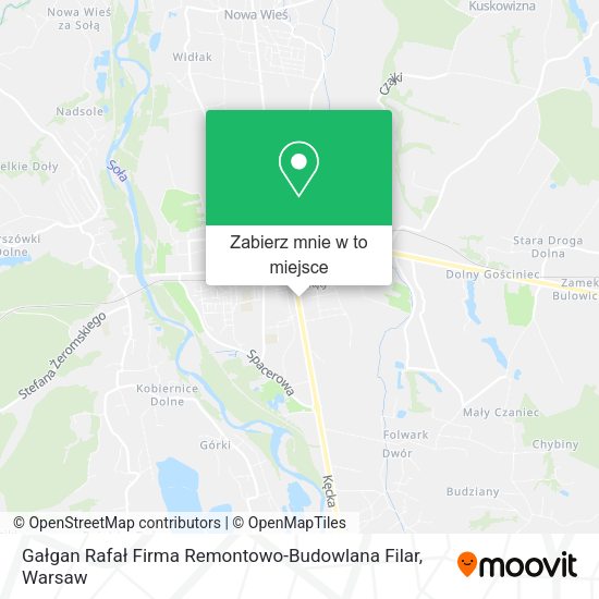 Mapa Gałgan Rafał Firma Remontowo-Budowlana Filar
