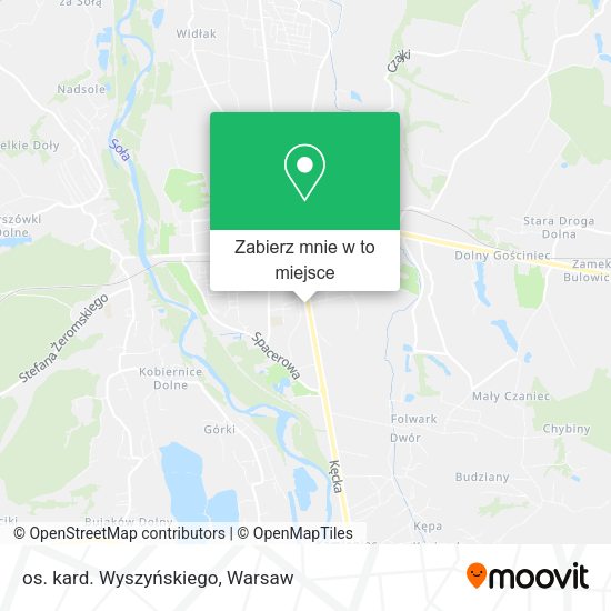 Mapa os. kard. Wyszyńskiego